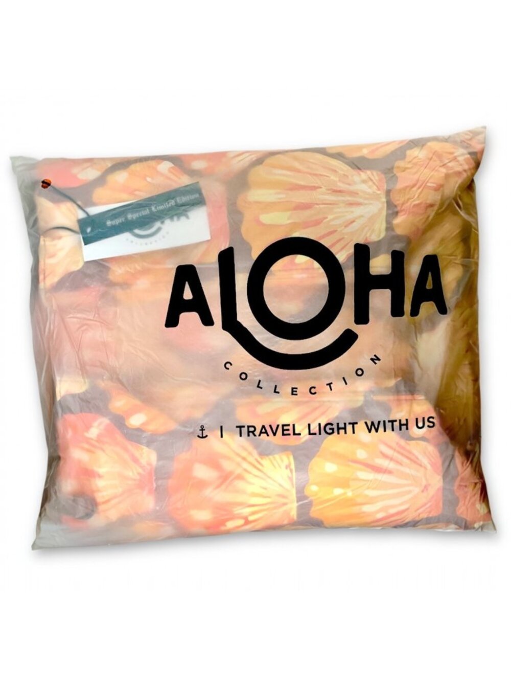 ALOHA Collection—Nylon Zipper Tote—Limited Edition Sunrise Shells *NWT* - Picture 8 of 11